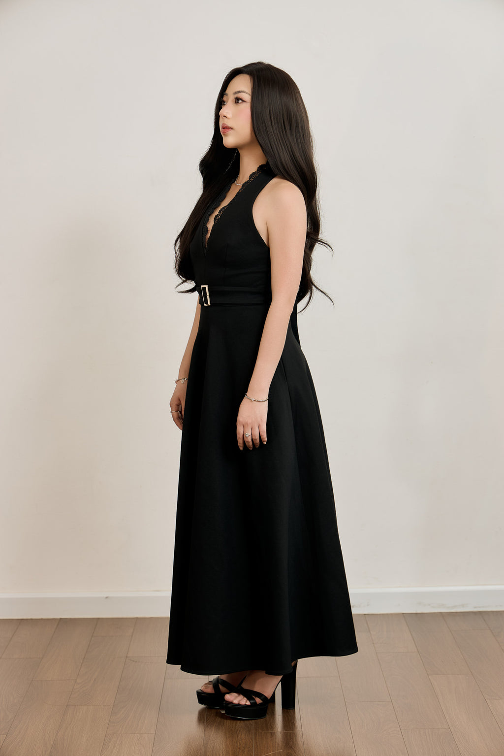 The Camille Noir Dress