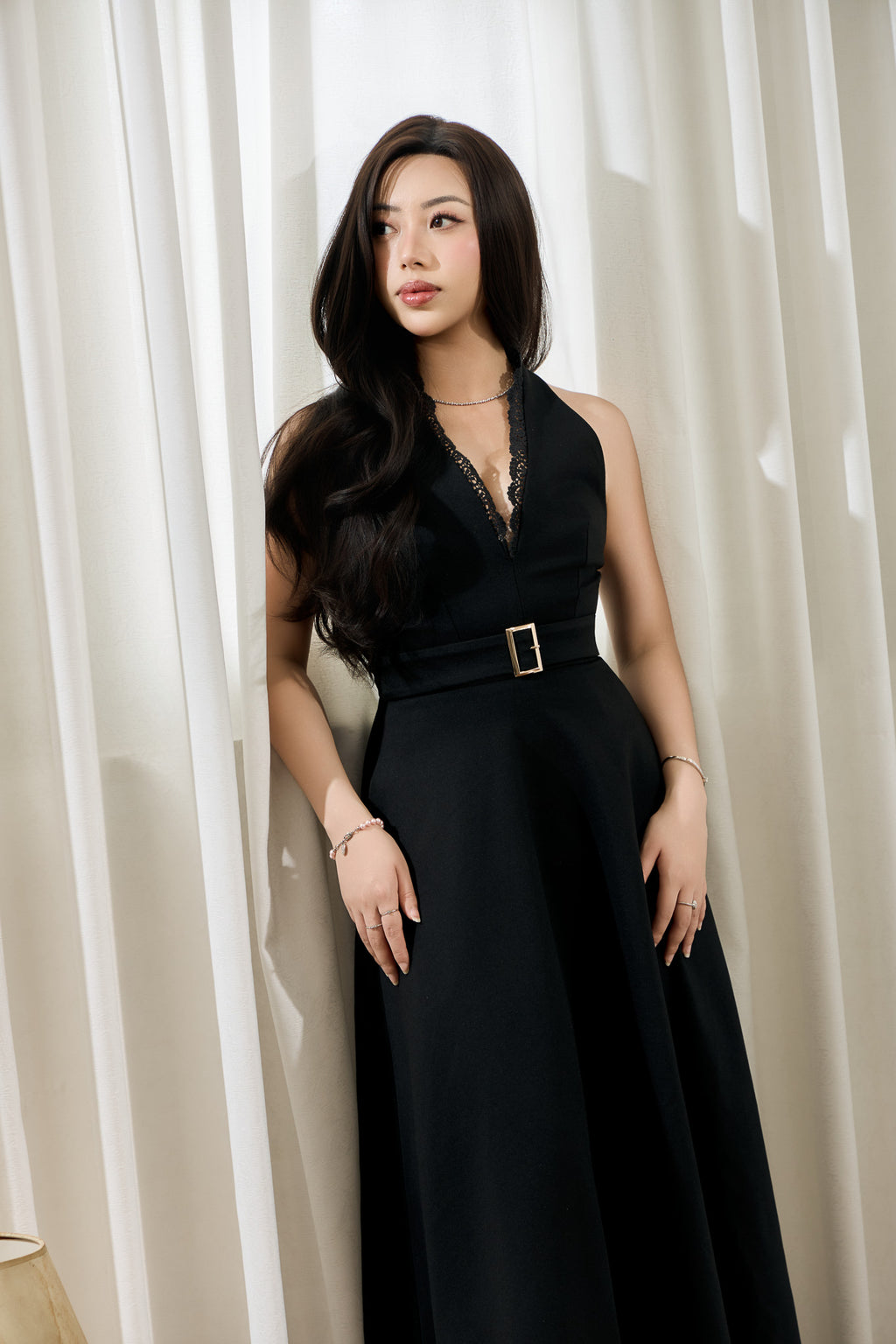 The Camille Noir Dress
